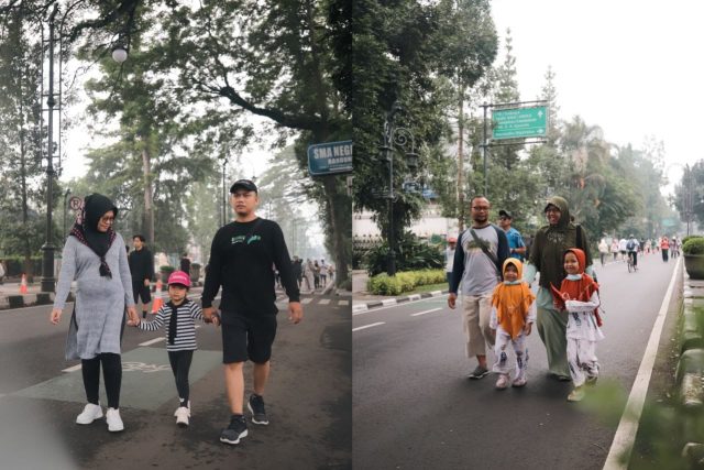 Car Free Day Dago dan Buahbatu Is Back, Warga Sambut Antusias