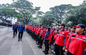 Peringati HUT ke-105 Damkar, Pj Wali Kota: Tingkatkan Profesionalisme Pemadam Kebakaran dan Penyelamatan