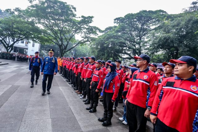 Peringati HUT ke-105 Damkar, Pj Wali Kota: Tingkatkan Profesionalisme Pemadam Kebakaran dan Penyelamatan