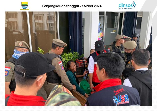Pemkot Bandung Jangkau 110 Orang PPKS di Sejumlah Titik