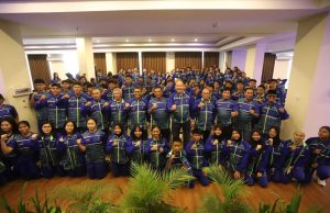 Hadiri Pelepasan Atlet Kontingen Kota Bandung, Tedy Rusmawan: Kita Berharap Juara Umum Popwilda Wilayah IV Jabar 2024