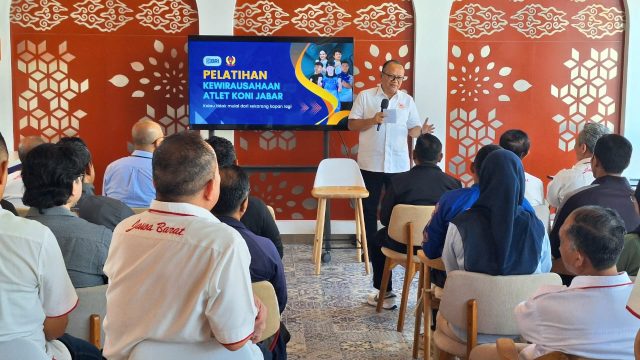 KONI Jabar dan BRI Gelar Pelatihan Kewirausahaan Atlet.(Arf)