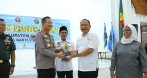 Lantik Pengurus PWI Kabupaten Bandung, Hilman Hidayat: Jaga Kode Etik Jurnalistik