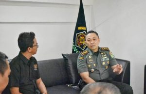 Dandim 0618BS Ajak PWI Pokja Kota Bandung Kolaborasi Ciptakan Kondusifitas