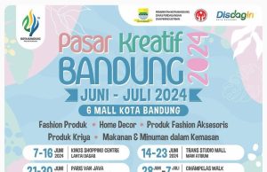 Pasar Kreatif Bandung 2024 Kembali Hadir, Catat Enam Titik Pelaksanaannya!
