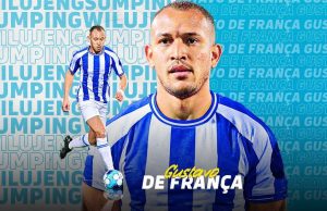 Pemain anyar Persib Bandung asal Brasil Gustavo Moreno de Franca. (Persib.co.id)