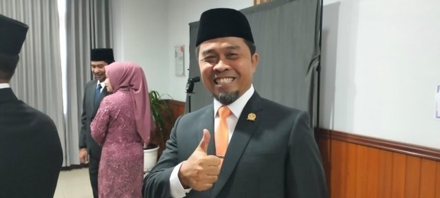 Agus Andi Setiawan Jabat Ketua DPRD Kota Bandung Sementara