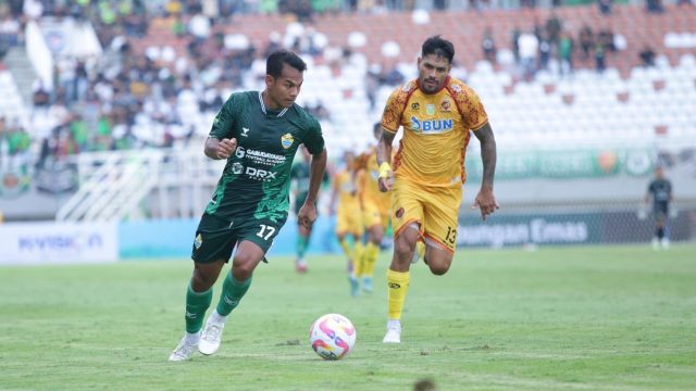 PSKC Cimahi vs Sriwijaya FC. (Media officer PSKC)