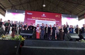 KPU Jabar Gelar Deklarasi Kampanye Damai, Harapkan Pemilu Aman dan kondusif