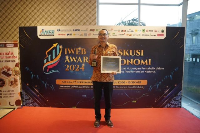 Kembangkan UMKM, bank bjb Raih Penghargaan dari IWEB (1)