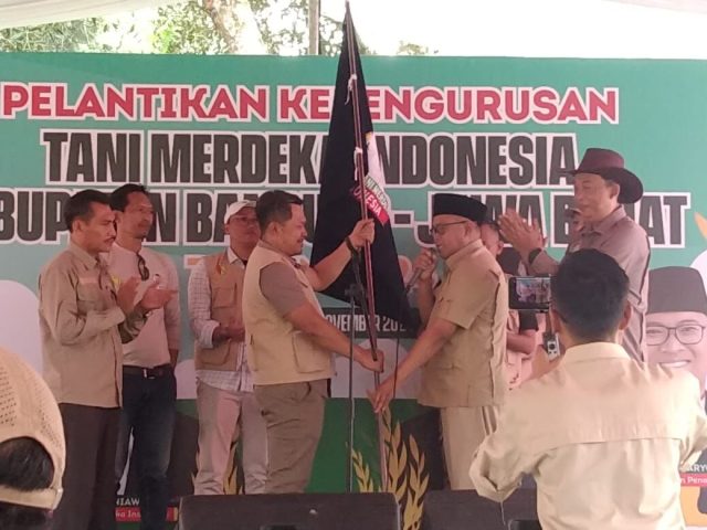 DPD TMI Kabupaten Bandung Resmi Dikukuhkan, Aceng Hasan Mutaqin Tegaskan Petani Salah Satu Fondasi Kemajuan Bangsa