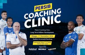 Persib gelar coaching clinic. (Media officer Persib)