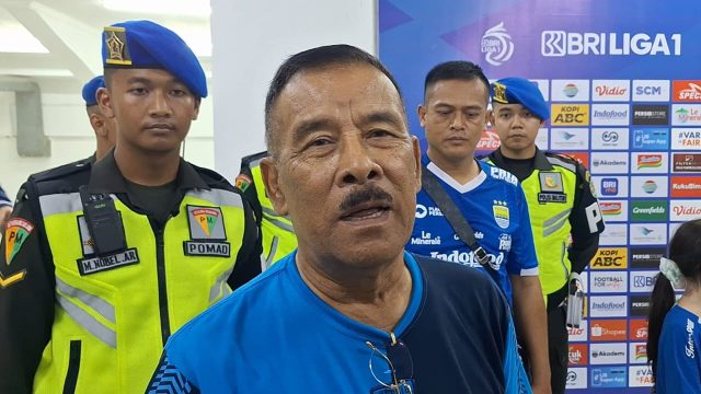 Komisaris PT Persib Bandung Bermartabat (PBB), Umuh Muchtar. (Fifi Nofita)