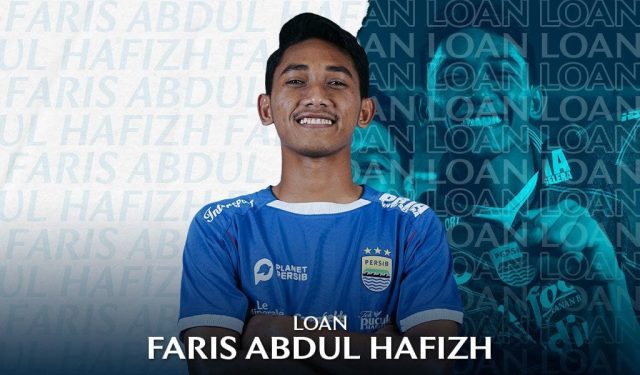 Persib Bandung meminjamkan Faris Abdul Hafizh ke klub Liga 2, Gresik United. (Persib.co.id)