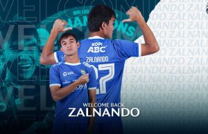Persib bawa pulang Zalnando setelah dipinjamkan ke Gresik United. (Persib.co.id)