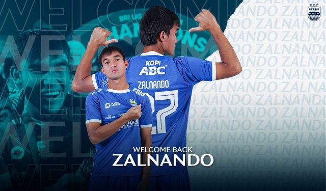 Persib bawa pulang Zalnando setelah dipinjamkan ke Gresik United. (Persib.co.id)