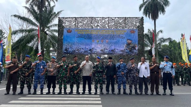 Ketua Komisi III Dukung Operasi Gaktib dan Yustisi Polisi Militer 2025