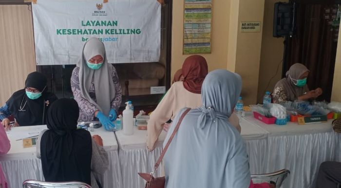 Di Awal Tahun 2025 Bersama dengan BAZNAS Kota Bandung, BAZNAS Jabar Gelar Yankesling