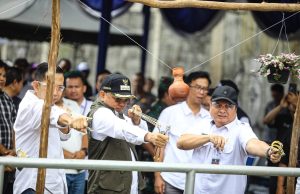 Pj Wali Kota Bandung Resmikan Kolam Retensi Pasar Gedebage