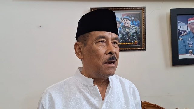 Komisaris PT Persib Bandung Bermartabat (PBB), Umuh Muchtar. (Fifi Nofita)