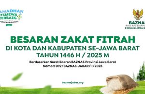 Ini Besaran Zakat Fitrah di Kota dan Kabupaten se-Jawa Barat 1446 H2025 M (1)