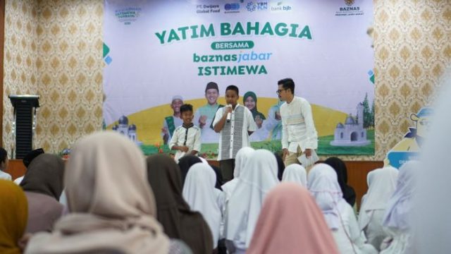 Sebanyak 150 Anak Yatim Ikuti Buka Bersama dengan BAZNAS Jabar
