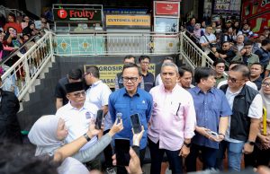 Tinjau Pasar Baru Kota Bandung, Wamendagri: 3.000 Pedagang, 20 Ribu Pengunjung per Hari, Roda Ekonomi Berputar