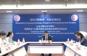 Dua Dekade Sister City, Kota Bandung dan Kota Liuzhou Perkuat Kerja Sama