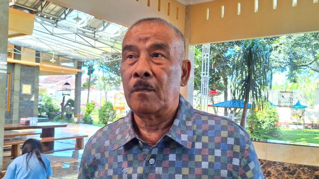 Komisaris PT Persib Bandung Bermartabat (PBB), Umuh Muchtar. (Fifi Nofita)