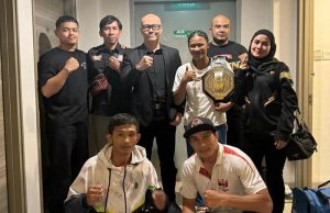 Ucap Syukur Edwin Senjaya Atlet Binaannya Sabet Sabuk Juara Nasional MMA Wanita One Pride