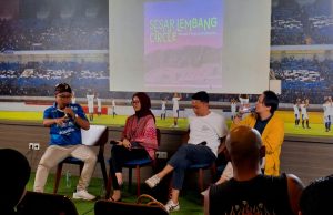 Diskusi 'Sesar Lembang Circle' Bangun Budaya Sadar Bencana di Bandung. (Fifi Nofita)