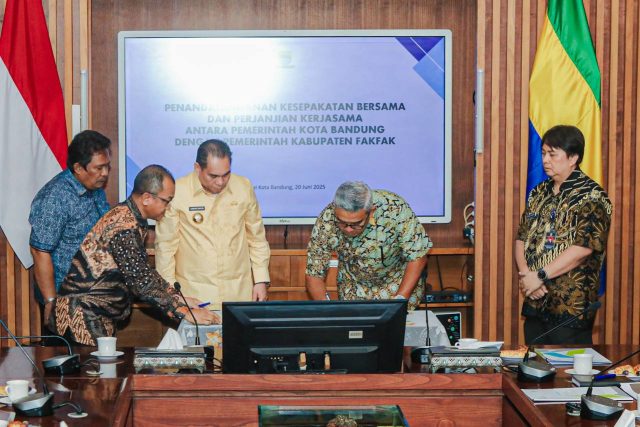 Pemkot Bandung dan Pemkab Fakfak Jalin Kerja Sama lewat Aplikasi Simonel