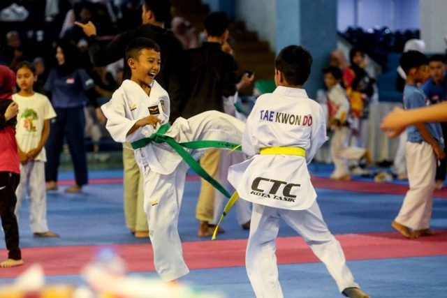 Antusiasme Tinggi! 2.550 Peserta Ramaikan Bandung Taekwondo Open 2025