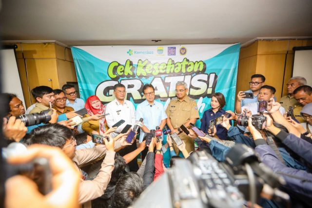 Program Cek Kesehatan Gratis Dimulai di Bandung, Menkes: Deteksi Dini Jadi Kunci Anak Sehat