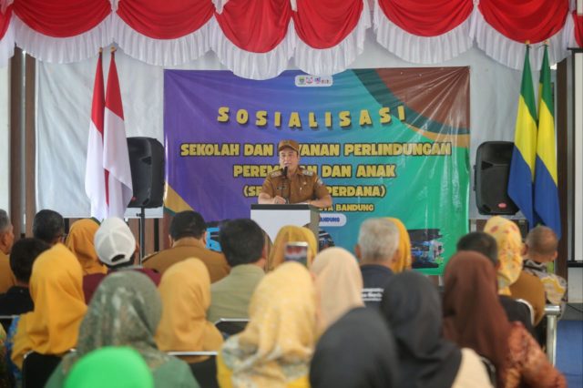 Luncurkan Senandung Perdana Tingkat Kelurahan, Erwin Pastikan Perempuan dan Anak Terlindungi