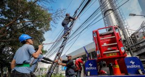 Diskominfo Kota Bandung Tangani Aduan Kabel Udara di Laswi
