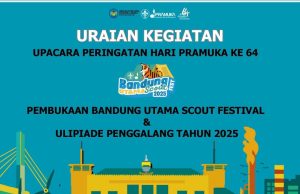 Ini Rangkaian Perayaan HUT ke-64 Kwarcab Pramuka Kota Bandung