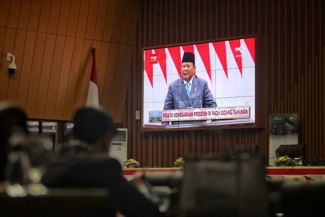 Dengarkan Pidato Presiden, Forkopimda Bandung Dukung Kemerdekaan Palestina Dengarkan Pidato Presiden, Forkopimda Bandung Dukung Kemerdekaan Palestina