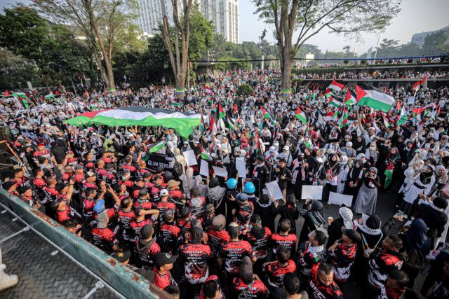 Dari Kota Bandung, Semangat Bela Palestina Menggema