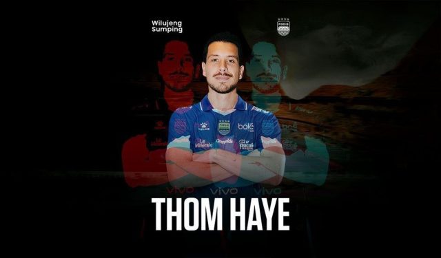 Gelandang Persib, Thom Haye. (Persib.co.id)