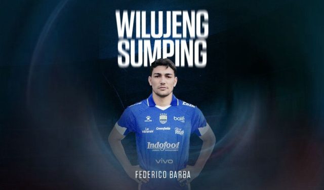 Bek Persib, Federico Barba. (Persib.co.id)