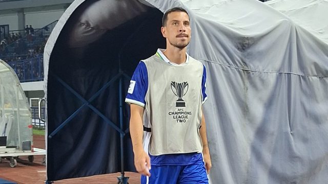 Gelandang Persib, Thom Haye. (Fifi Nofita)