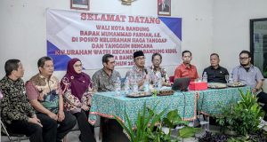 Serap Aspirasi Publik, Anggota Dewan Dapil 4 Lakukan Monitoring Siskamling Siaga Bencana di Kelurahan Wates