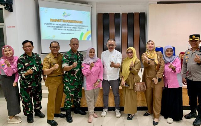 Rakor dengan Forkopimcam Mandalajati, Wakil Ketua Bapemperda Harap Percepatan Program MBG Dapat Dirasakan Manfaatnya Bagi Masyarakat