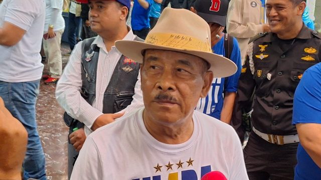 Manajer Persib, Umuh Muchtar. (Fifi Nofita)