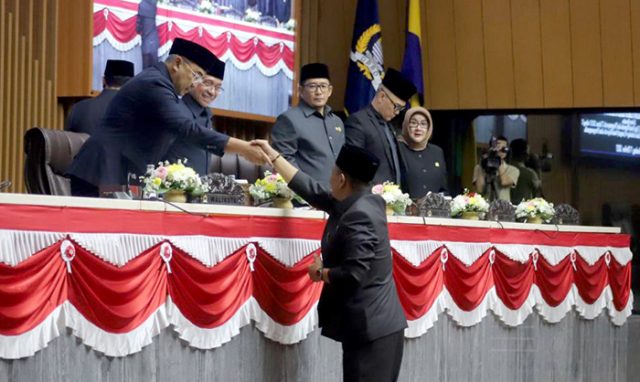 Fraksi Gerindra Sampaikan Pandangan Umum Terkait Usulan 4 Raperda