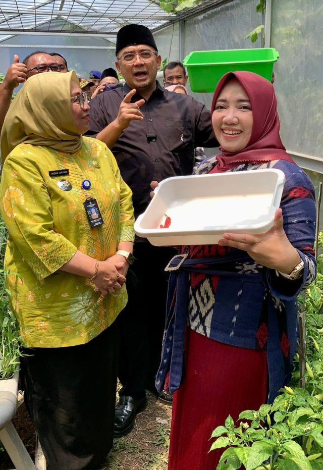 Nina Fitriana Dorong Dorong Terwujudnya Kolaborasi Pentahelix di Siskamling Siaga Bencana