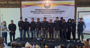 Aep Sopandi Terpilih Menjadi Ketua IJTI Korda Cimahi - Bandung Barat.