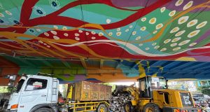 Kini Area Kolong Jembatan Pasupati Tak Lagi Jadi TPS