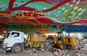 Kini Area Kolong Jembatan Pasupati Tak Lagi Jadi TPS